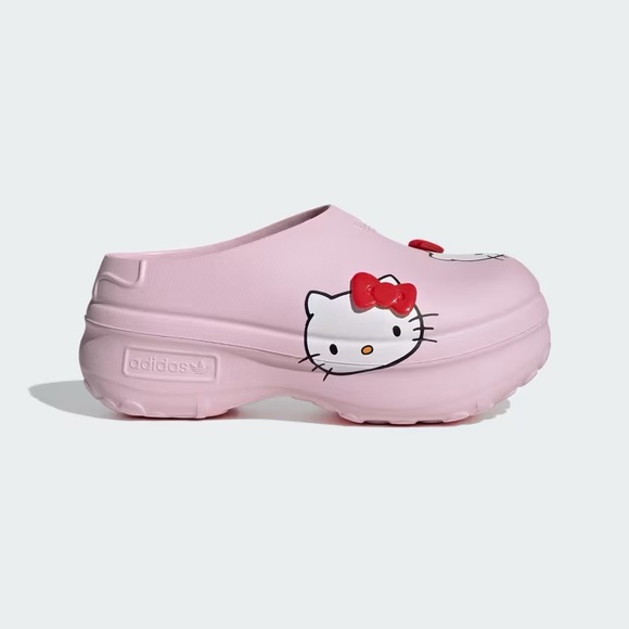 Adidas X Hello Kitty Adifom Stan Smoth mule Pink NWT - Picture 5 of 6